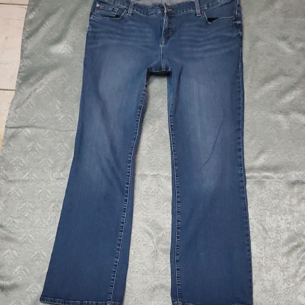 Torrid Blue Straight Leg Jeans Classic Style